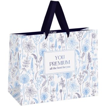 Пакет подарочный 32*26*12см MESHU 