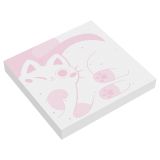 Блок для записей MESHU "Meow-meow", 8,5*8,5см, 100л., на склейке