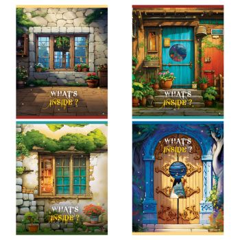 Тетрадь 48л., А5, клетка BG 