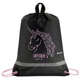 Мешок для обуви 1 отделение Berlingo "Night sky", 360*460мм, вентиляционная сеточка, светоотражающая полоса