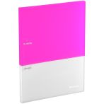 Папка на 2 кольцах Berlingo "Semicolor" А4, 20мм, 700мкм, пласт. кольца, с внутр. карманом, розовая, софт-тач