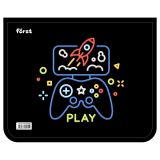 Папка для тетрадей 1 отделение, А5, Först  "Play" (Играть), пластик, на молнии