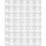 Лист для альбома OfficeSpace "Optima" на 35 монет 35*35, 120мкм