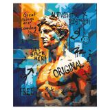 Картина по номерам на холсте с глиттером ТРИ СОВЫ "Арт", 40*50, с акриловыми красками и кистями