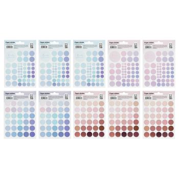 Набор бумажных наклеек MESHU 