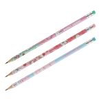 Карандаш ч/г MESHU "Очаровательные сладости (Cute sweets)", HB, заточен., с печатью, с ластиком, ассорти, туба