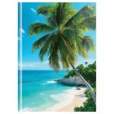 Бизнес-блокнот А5, 160л., евроформат, BG "Пляж", глянцевая ламинация