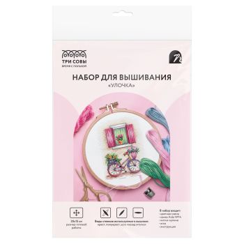 Набор для вышивания крестиком ТРИ СОВЫ 