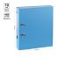 Папка-регистратор OfficeSpace, 70мм, бумвинил, с карманом на корешке, голубая