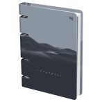 Тетрадь на кольцах А5, 120л., BG "Прикосновение тумана", картон, софт-тач ламинация, тиснение фольгой