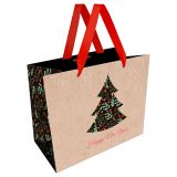 Пакет подарочный 23*18*10см MESHU "Tree", крафт