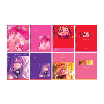 Тетрадь 96л., А5, клетка на гребне BG 