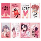 Блокнот А6 32л., на скрепке BG "Девчачьи радости"