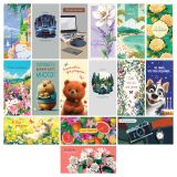 Конверт для денег Арт и Дизайн "Ассорти №32", 83*167мм, 20 дизайнов