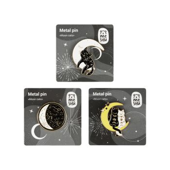 Набор металлических значков MESHU 