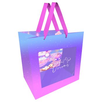 Пакет подарочный 23*18*10см MESHU 