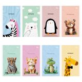 Блокнот А6 32л., на скрепке BG "Весёлые друзья"