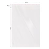 Пакет с клеевым краем OfficeSpace, 25*35+4см, БОПП, 25мкм