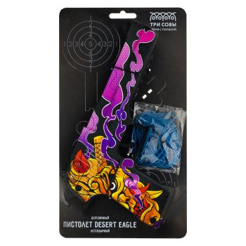 Пистолет деревянный ТРИ СОВЫ Desert Eagle, серия легендарный, 