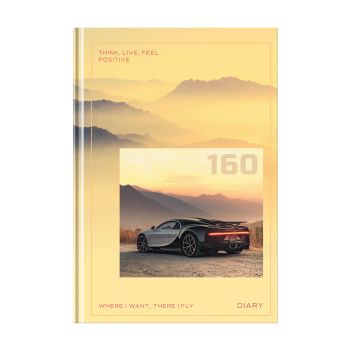 Ежедневник недатированный А5, 160л., 7БЦ, BG 