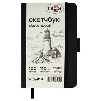 Скетчбук 100л., 90*140 Гамма 