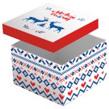 Коробка складная подарочная MESHU "Nordic", (15*15*15см)