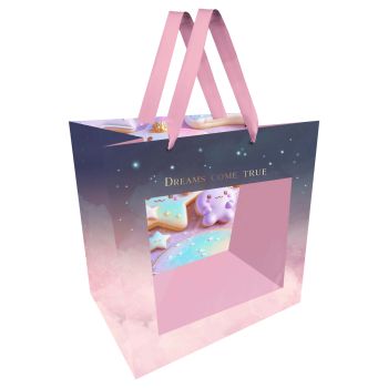 Пакет подарочный 23*18*10см MESHU 