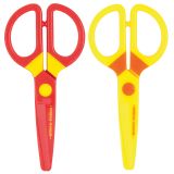 Ножницы детские пластиковые Мульти-Пульти "Приключения Енота" 12,5см, ассорти, европодвес