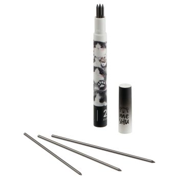 Грифели для механических карандашей MESHU, 6шт., 2,0мм, HB