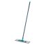 Швабра VEGA, ручка 110см, пласт.флаунд. 40см, насадка микрофибра (карман+липучка)
