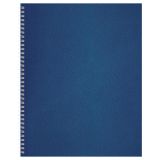 Тетрадь 96л., А4, клетка на гребне BG, бумвинил, синий