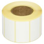 Термоэтикетки OfficeSpace 47*25 ЭКО, белые, 1000шт.