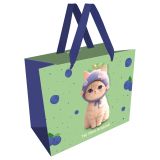 Пакет подарочный 32*26*12см MESHU "Berry cat", матовая ламинация