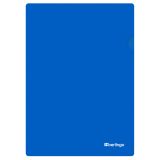 Папка-уголок Berlingo "Soft Touch", А4, 200мкм, софт-тач, синяя