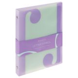 Тетрадь на кольцах А5, 80л., Greenwich Line "Символы", пластиковая обложка, с разделителями