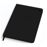 Дневник 1-11 кл. 48л. (ЛАЙТ) BG "Моноколор. Черный", иск. кожа, тиснение фольгой, цветн. срез, ляссе