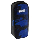 Пенал мягкий 2 отделения, 205*80*55 мм, Berlingo, "Cosmic waves", внутренний органайзер, магнит, полиэстер