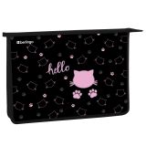 Папка для тетрадей 1 отделение, А4 Berlingo "Royal Kitty", 340*245*40 мм, пластик, на молнии